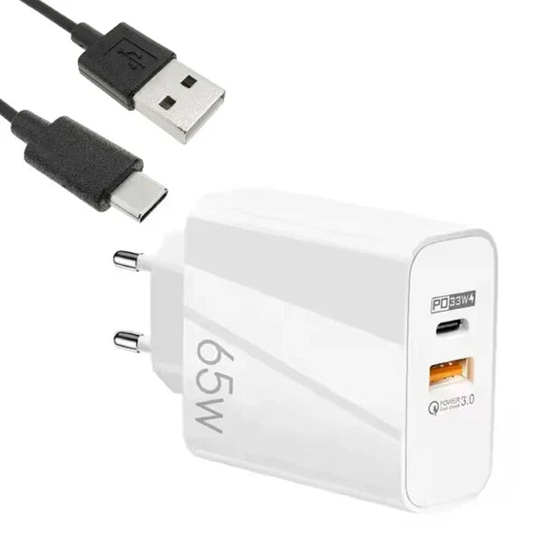65W brzi USB-C/Type-C punjač - USB-C/Type-C adapter
