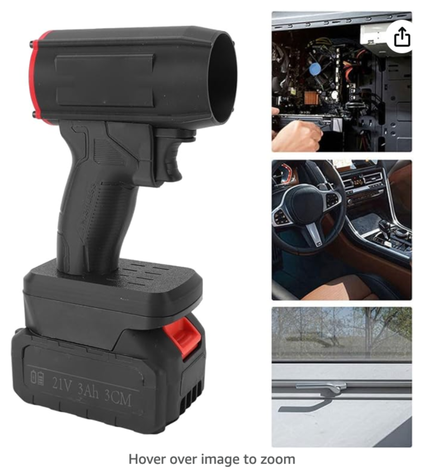 Aku Turbo Fen 2000W +2 Baterije Gratis