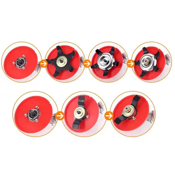 Tarup za travu - Set od dva nastavka za trimer