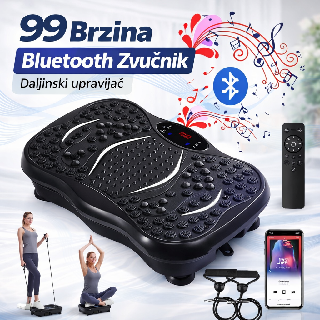 Vibro Ploča za Trening i Zatezanje tela