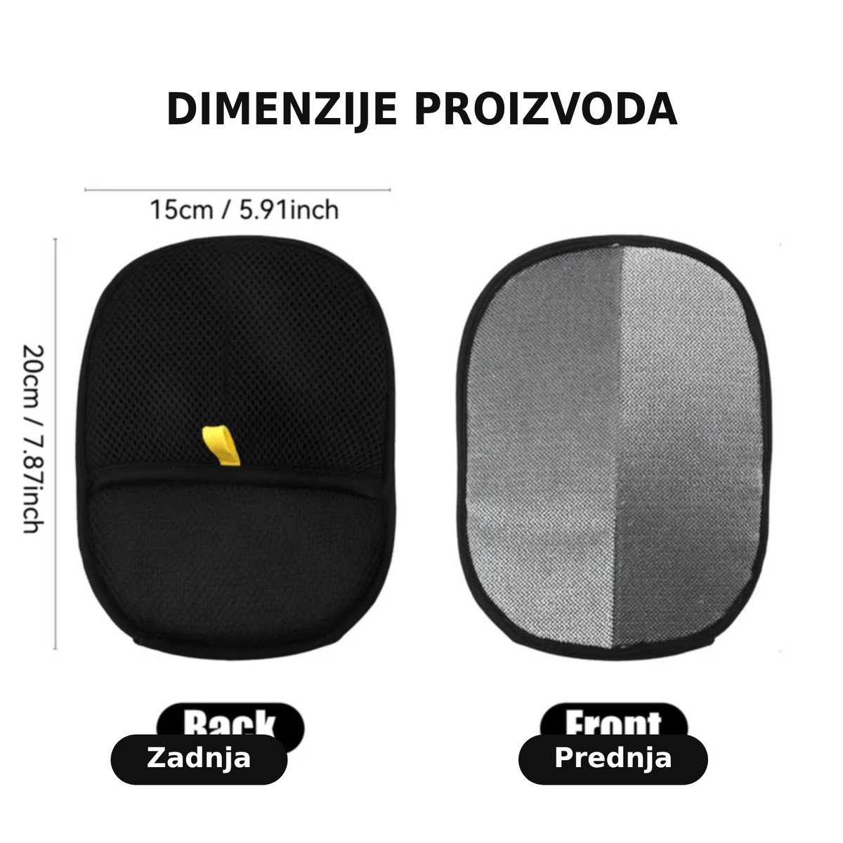 Elektrostatičke rukavice za uklanjanje dlaka kućnih ljubimaca