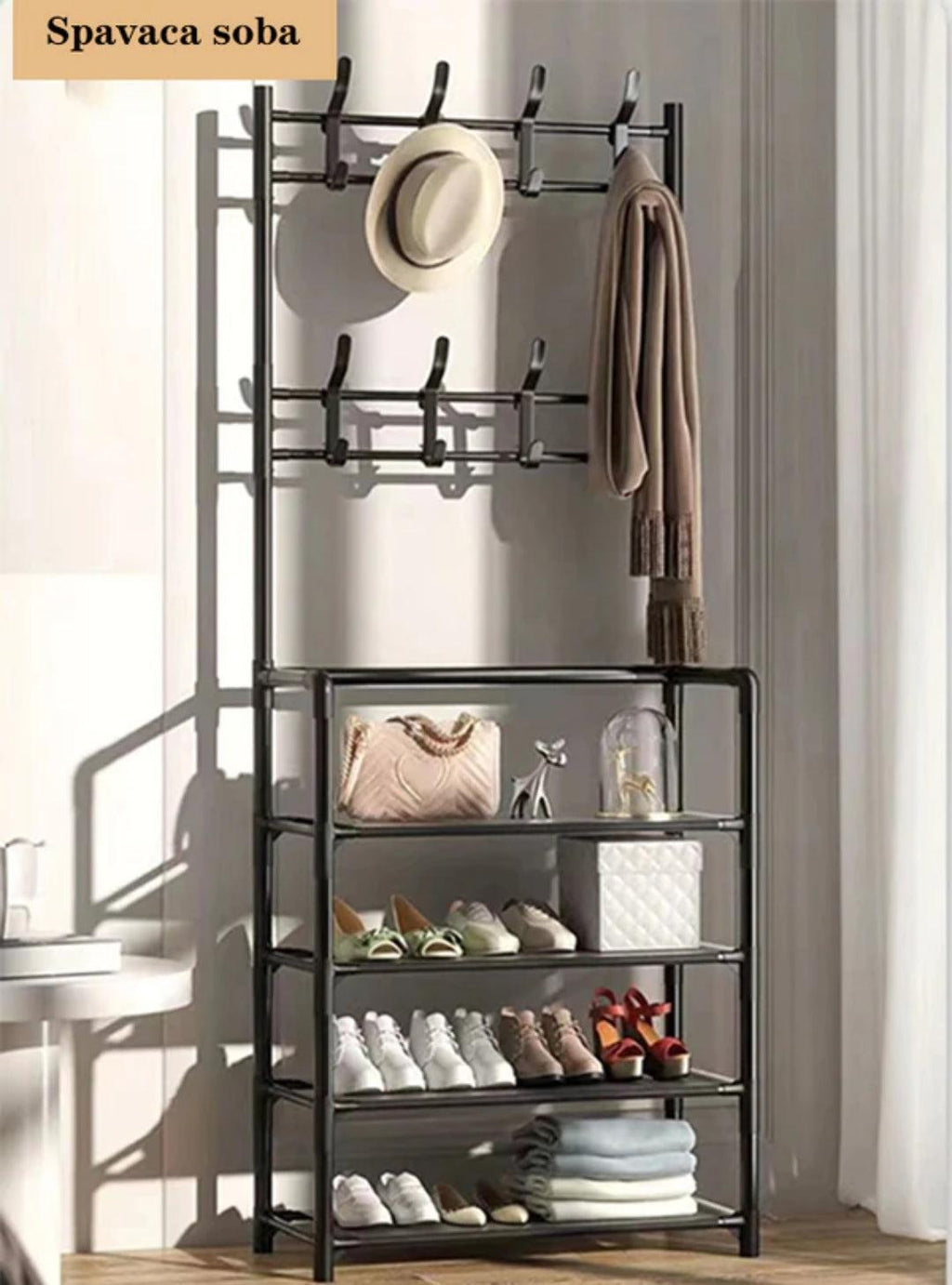 Metalni Čiviluk i Cipelarnik 2u1