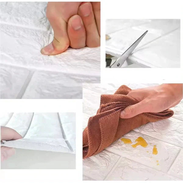 3D tapete od cigle (70×77cm) – 5 Komada