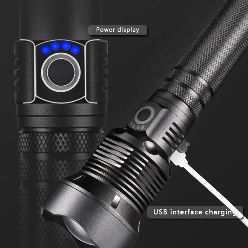 USB LED baterijska lampa (20000 lumena)