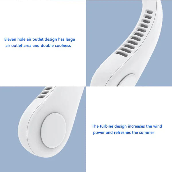 Mini ventilator za vrat