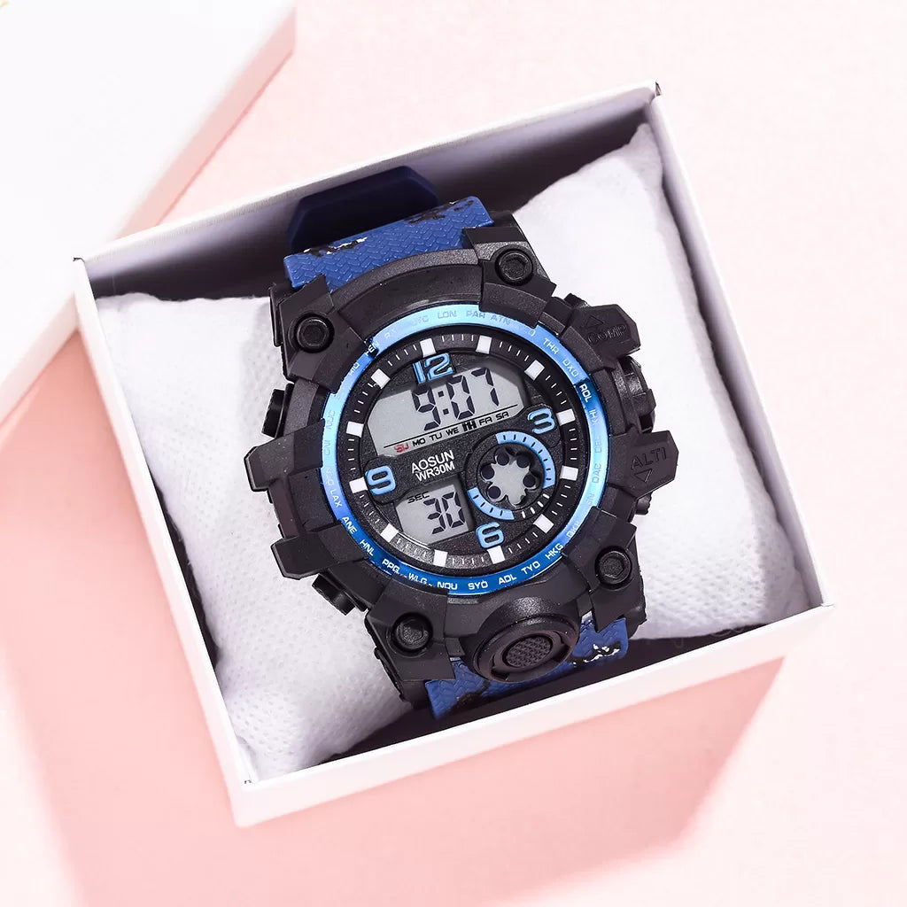 Sportski – digitalni vodootporni sat – Boja Plavi