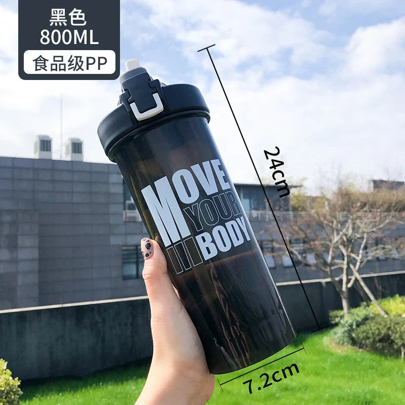 Prenosiva boca za sportiste – Boja Crna