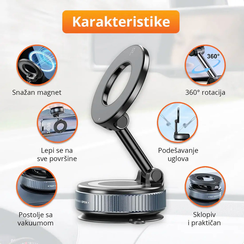 Najbolji Magnetni vakumski držač za telefon