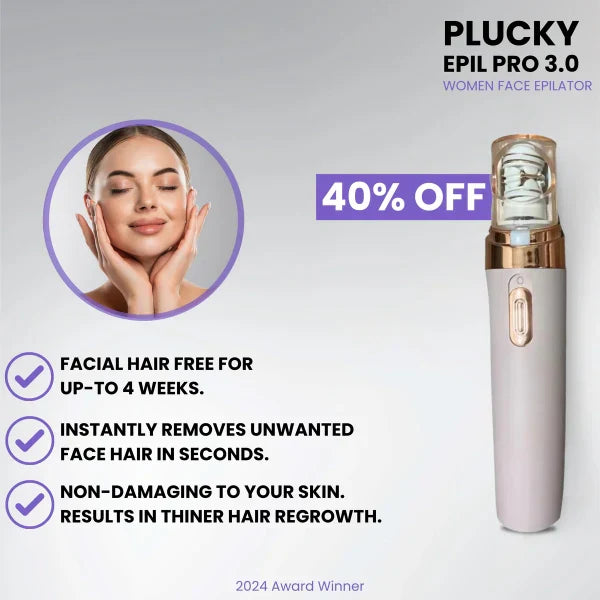 Epilator za uklanjanje dlačica sa lica i tela | EPISLIK