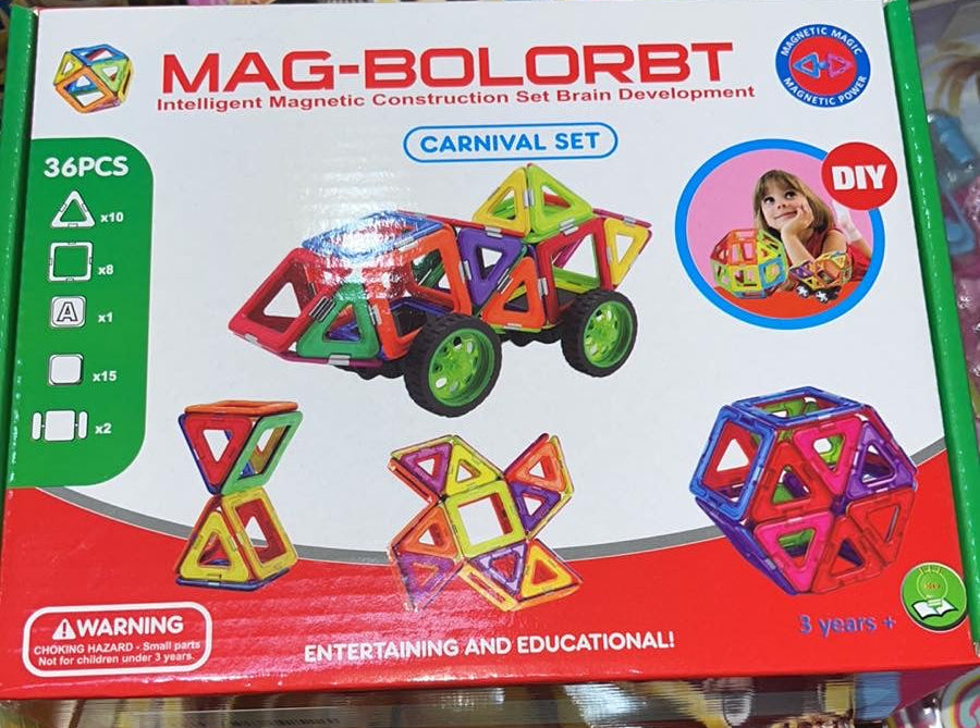 3D magnetne kocke za razvijanje dečije kreativnosti