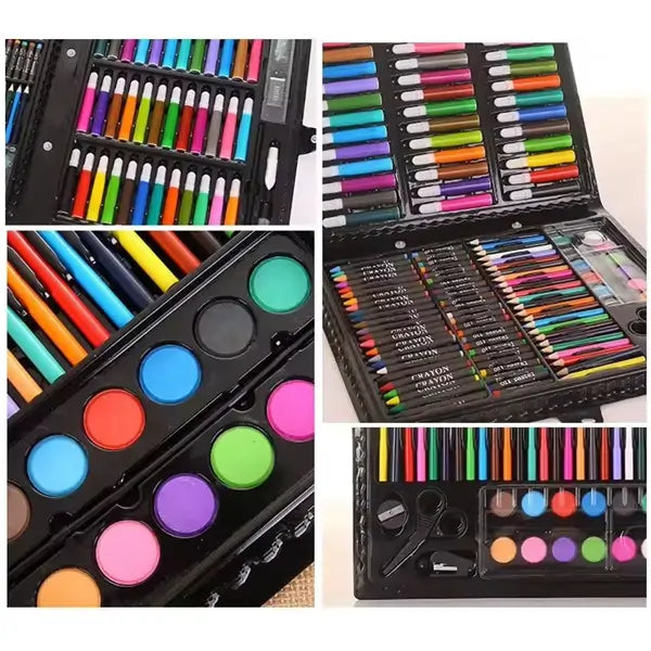 Kofer set bojica, flomastera i voštanih boja set 150 komada
