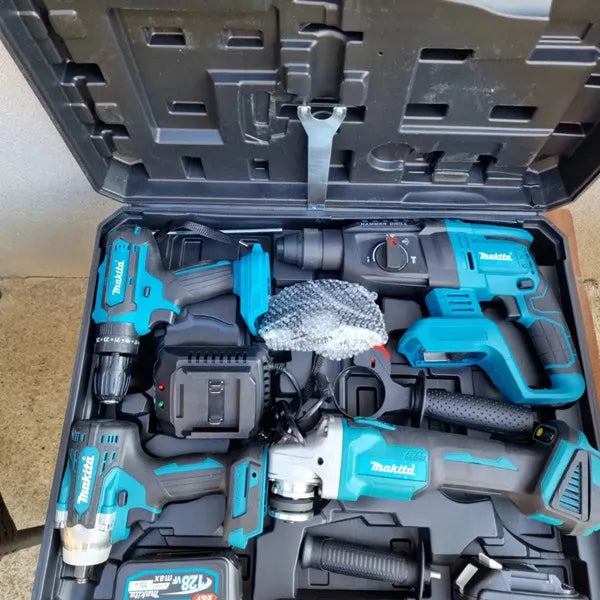 Aku 4u1 – Udarni odvijač, brusilica, šrafilica, bušilica sa čekićem