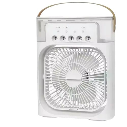 3-u-1 Prenosivi Ventilator-Klima i Ovlaživač Vazduha  sa led svetlom– Osveženje Gde god da Ste!
