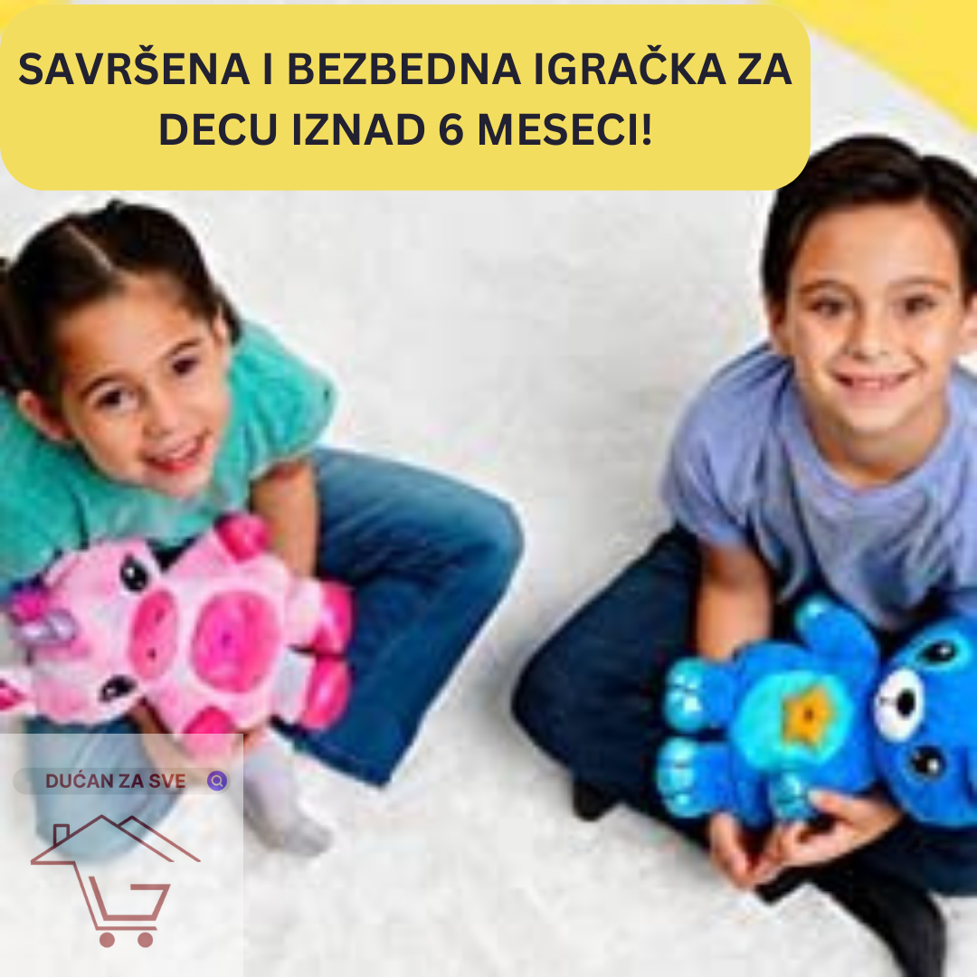 AKCIJA - ćebe koje sija u mraku + svetleća plišana igračka
