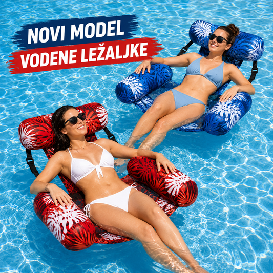 Plutajuća Ležaljka za Vodu na Naduvavanje + POKLON Pumpa