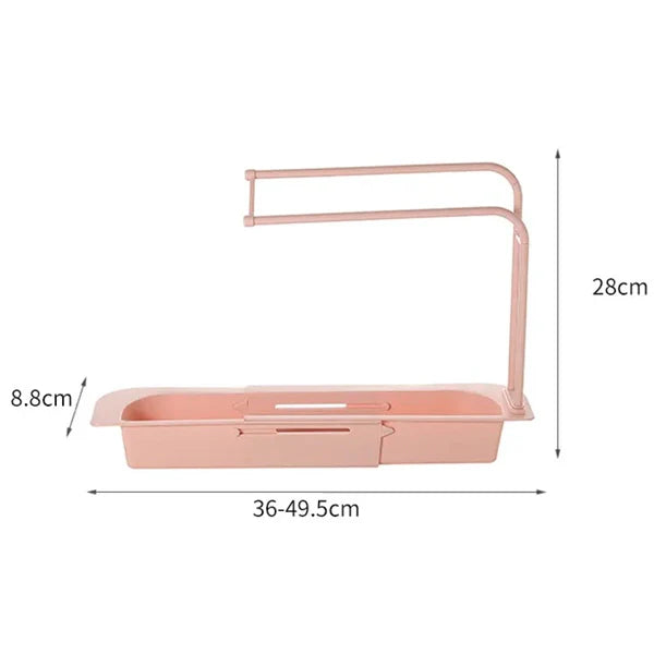 Podesivi držač za sunđere i krpe - za sudoperu