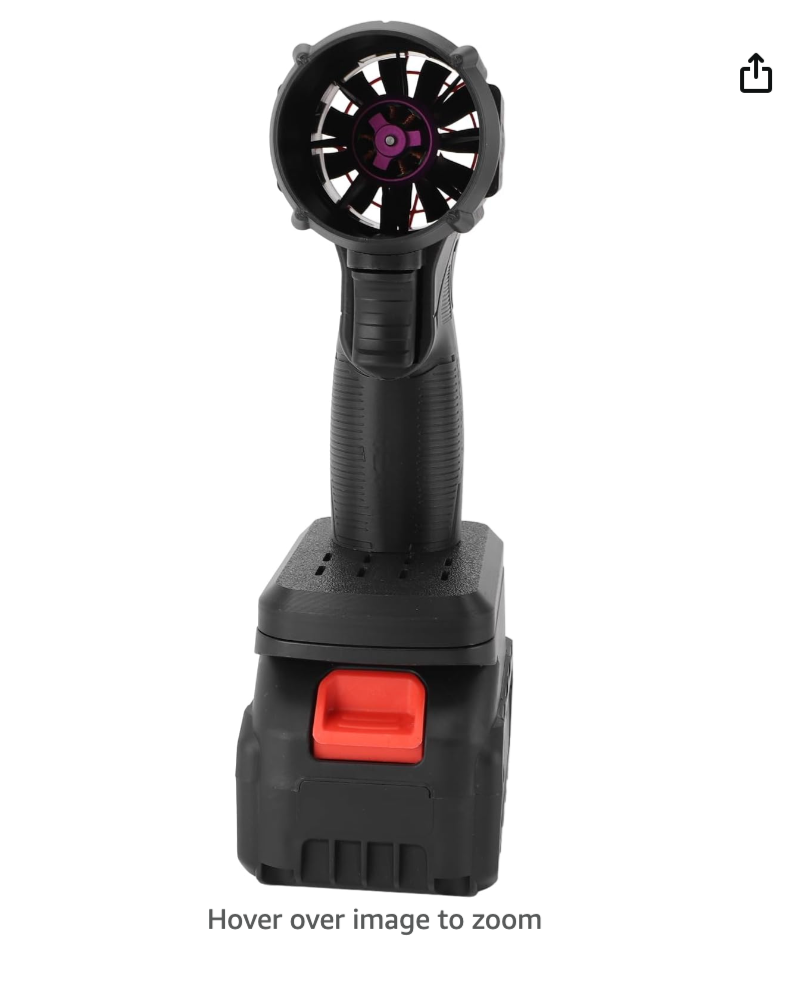 Aku Turbo Fen 2000W +2 Baterije Gratis