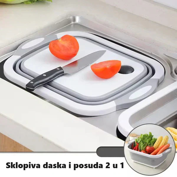 Sklopiva daska i posuda 2 u 1