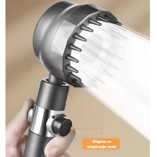 Superupijajuća prostirka i Turbo glava tuša PAPAJA COMBO