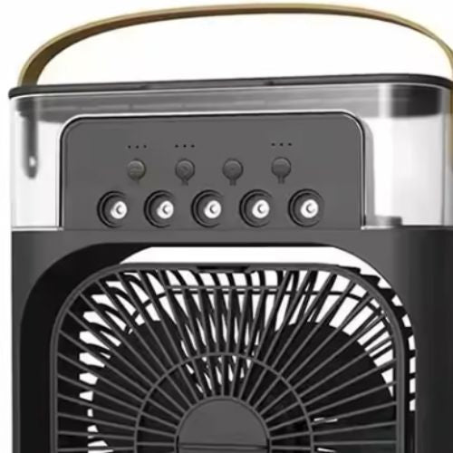 3-u-1 Prenosivi Ventilator-Klima i Ovlaživač Vazduha  sa led svetlom– Osveženje Gde god da Ste!