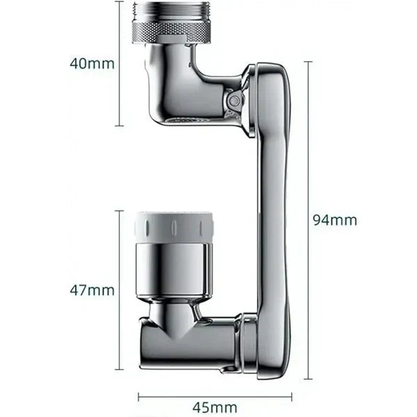 Zglobni univerzalni nastavak za česmu