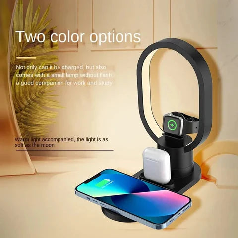 4u1 lampa i bežični punjač