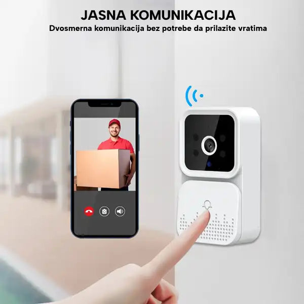 Bežično zvono sa kamerom (WiFi) za vrata