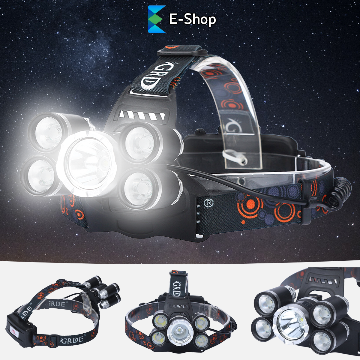 NAGLAVNA LAMPA X5