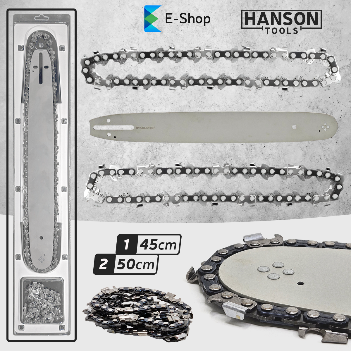 MAČ I LANAC ZA MOTORNU TESTERU-35 CM
