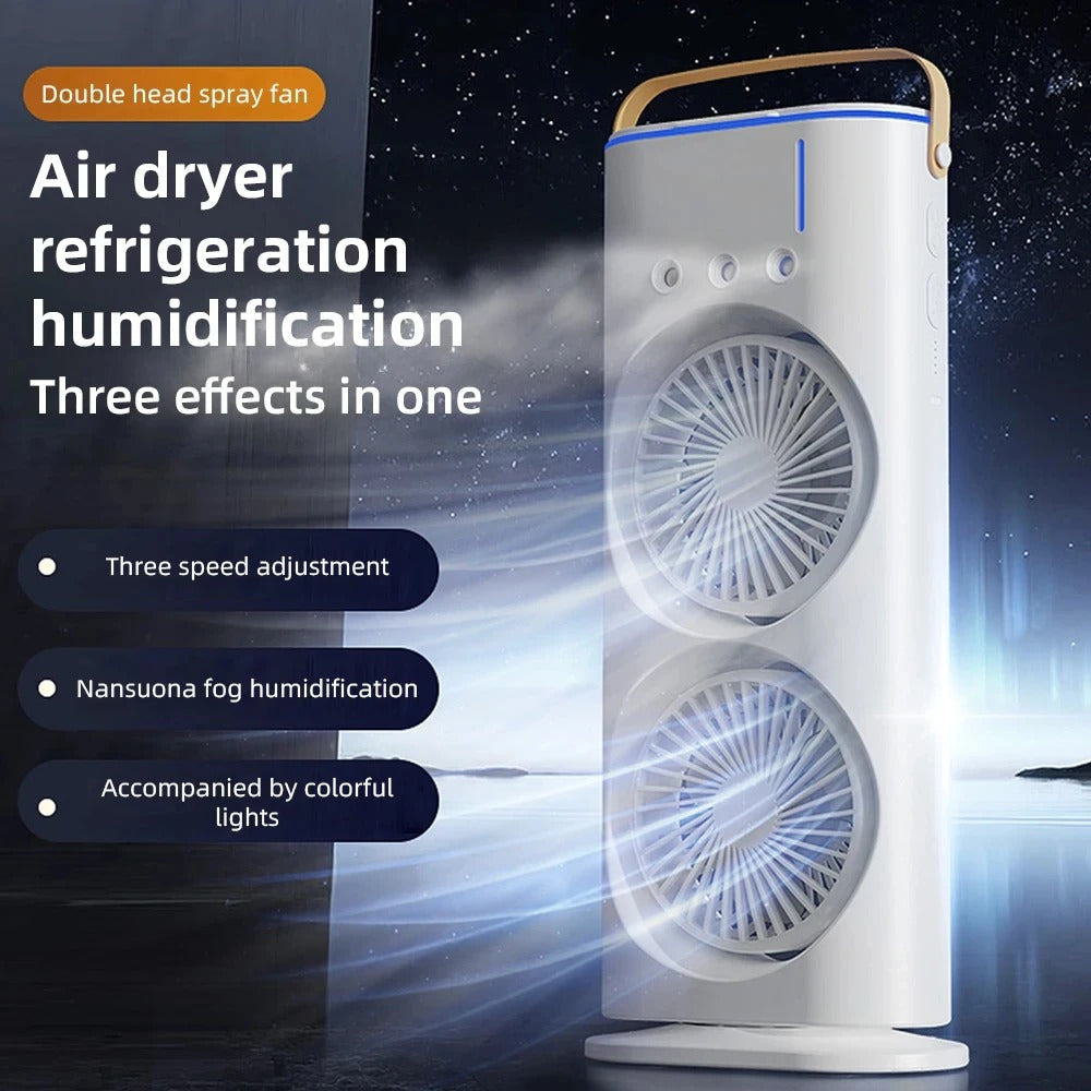 Dupli ventilator sa magla sistemom