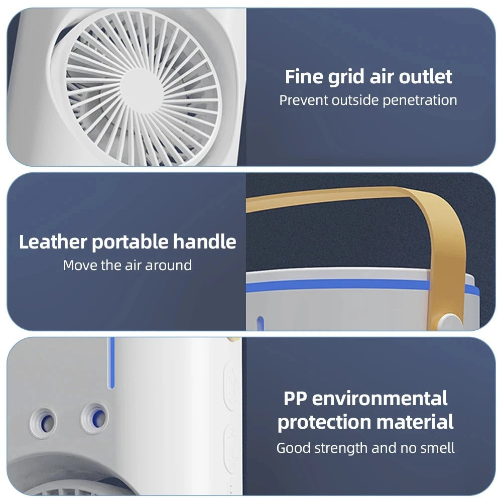Dupli ventilator sa magla sistemom