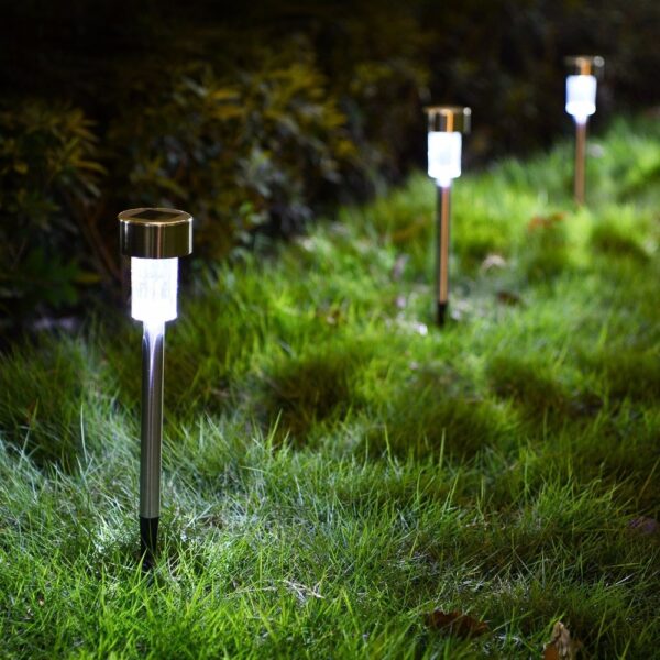 Solarne Lampe za Baštu (10 komada)