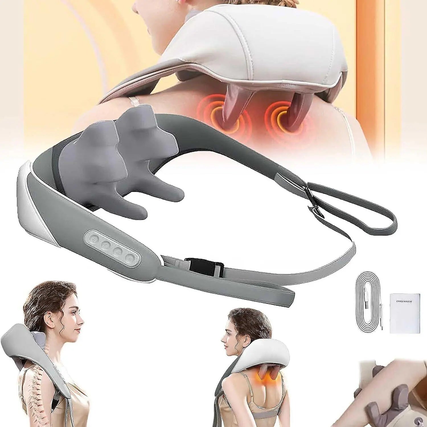 Masažer za vrat i ramena sa toplotnom funkciom