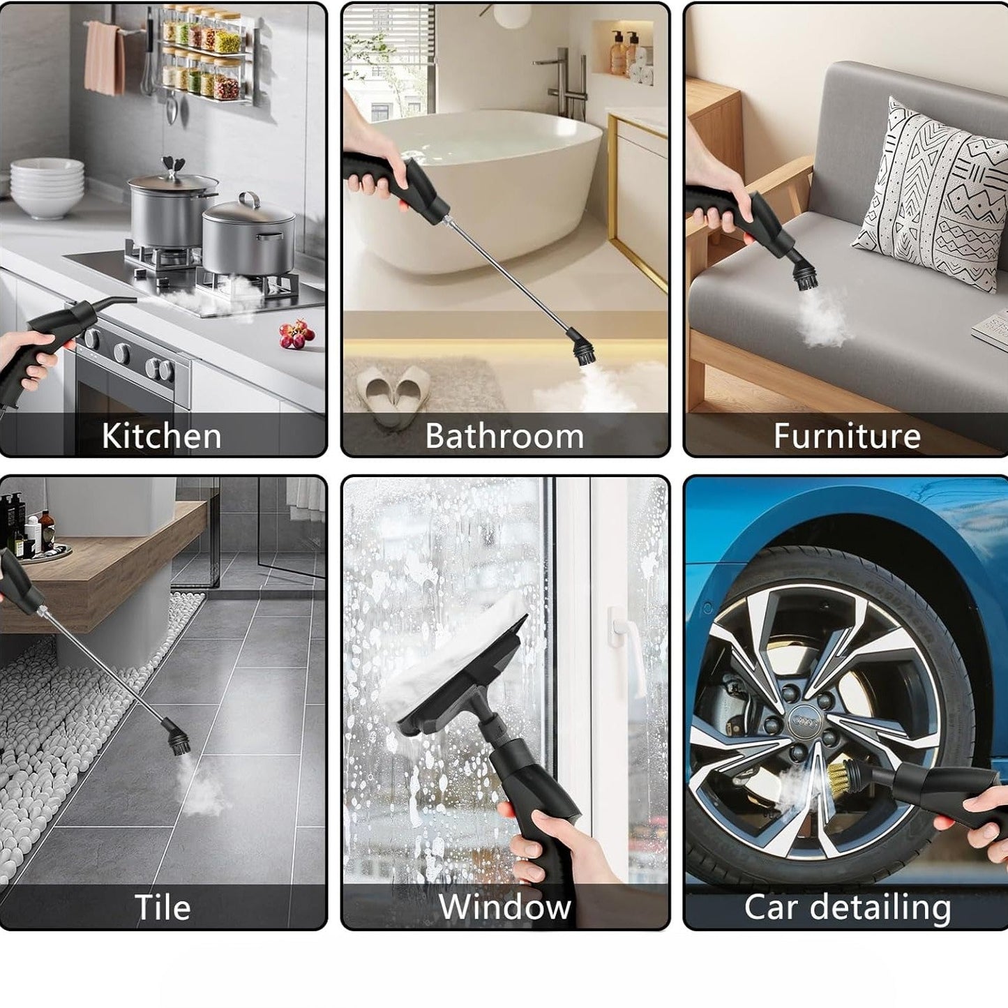 Profesionalni Paročistač+Poklon 5 Mikrofiber krpa