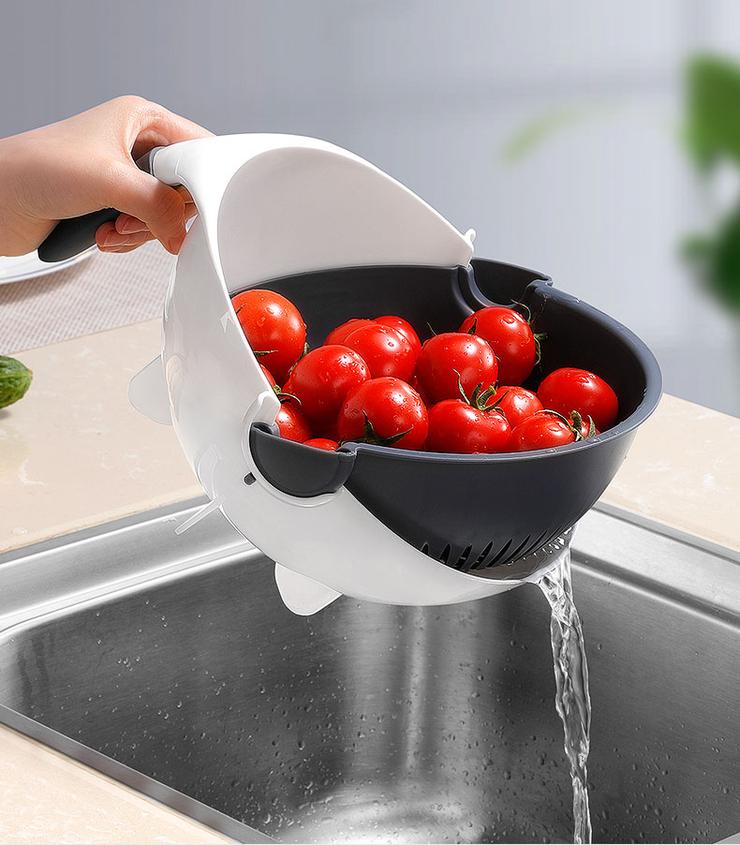 Posuda za Pranje i Rezanje Voća i Povrća