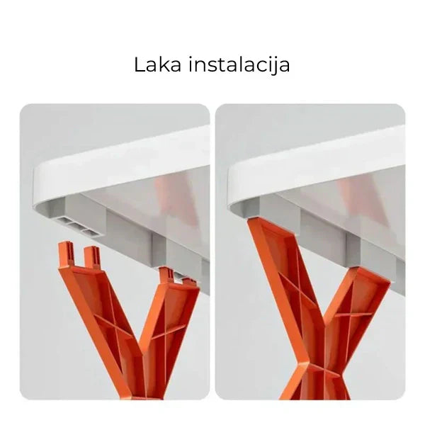 Prenosivi sklopivi cipelarnik (6 polica) - Sklopiva polica za obuću