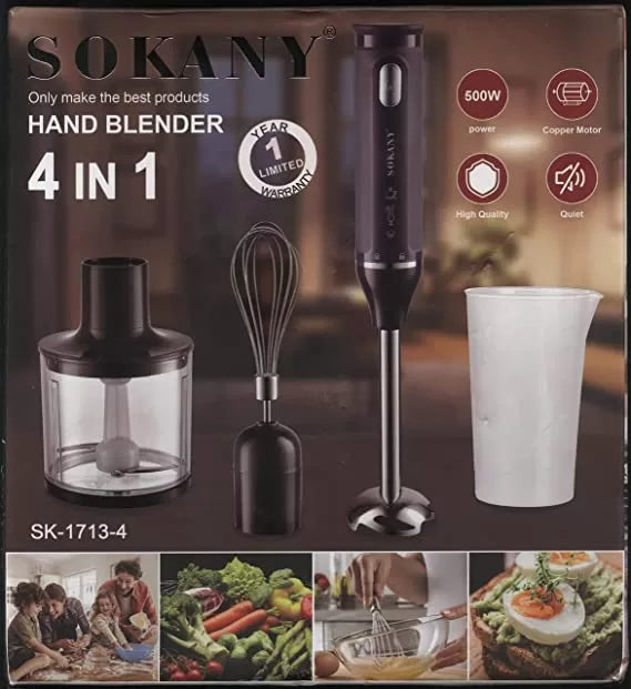 Komplet 4 u 1 ručni blender