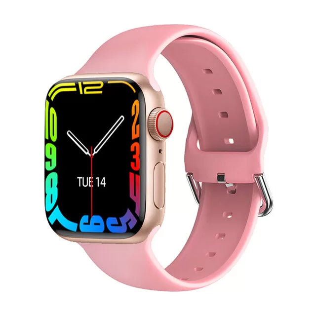 S18 Pro Smart Watch Big Infinite display – Boja Roze