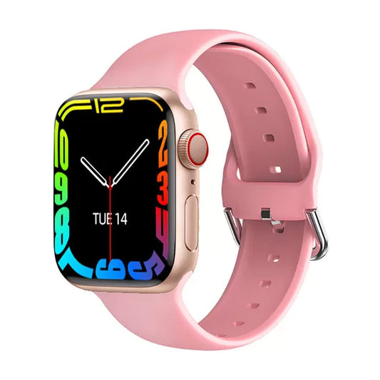 S18 Pro Smart Watch Big Infinite display – Boja Roze