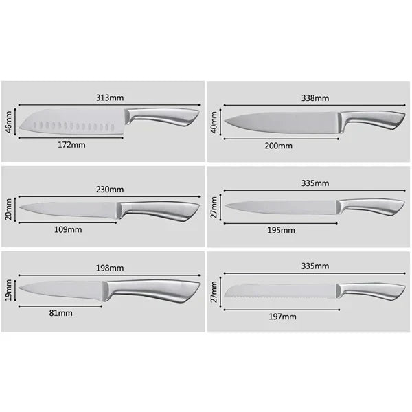 Set od 5 nozeva - Spirit KINGSTA