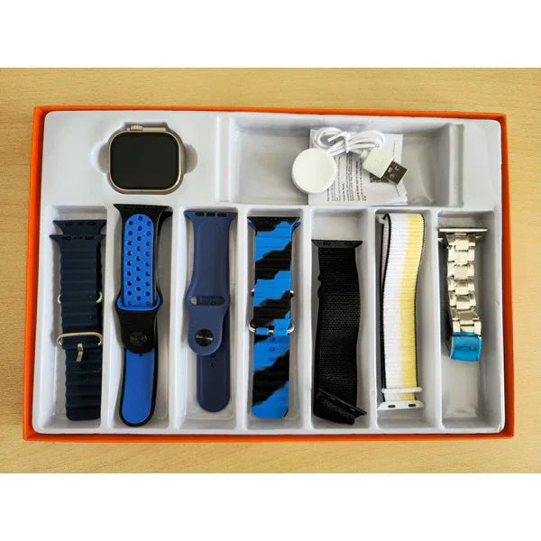 Smart sat S100 ULTRA 7u1 - Pametni sat sa 7 narukvica