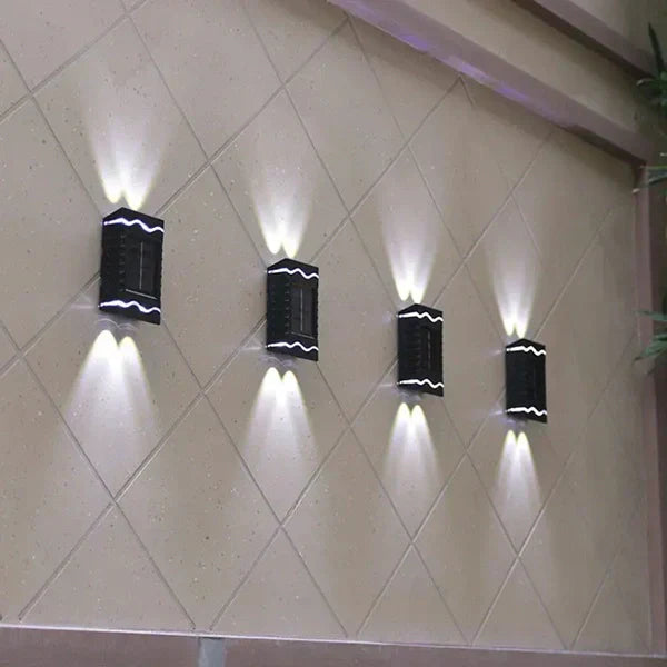 Solarne zidne lampe - 4 komada