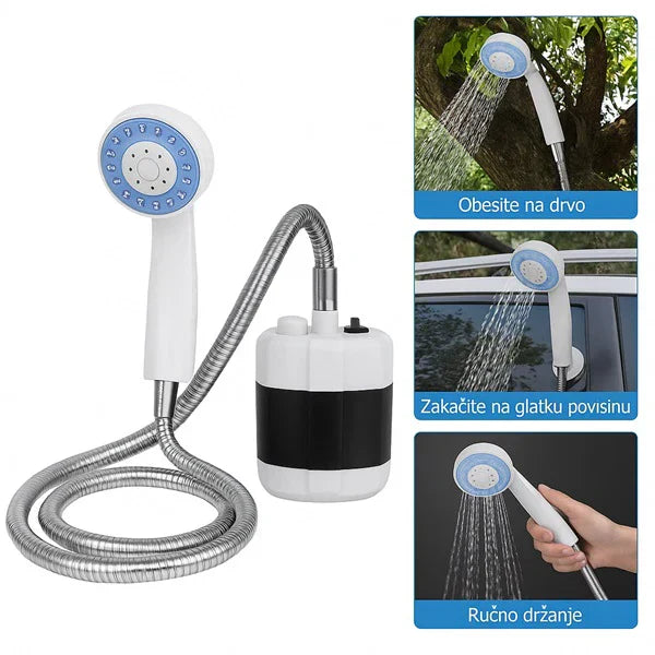 Tuš za tuširanje na otvorenom - USB punjivi tuš