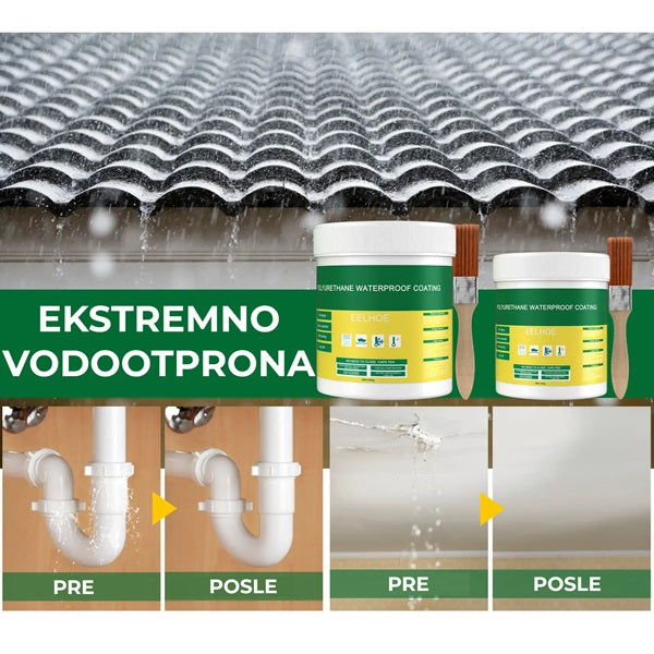 Vodootporna pasta za izolaciju - 300g + 300g GRATIS