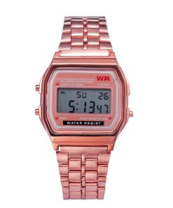 Ženski ručni digitalni sat pink