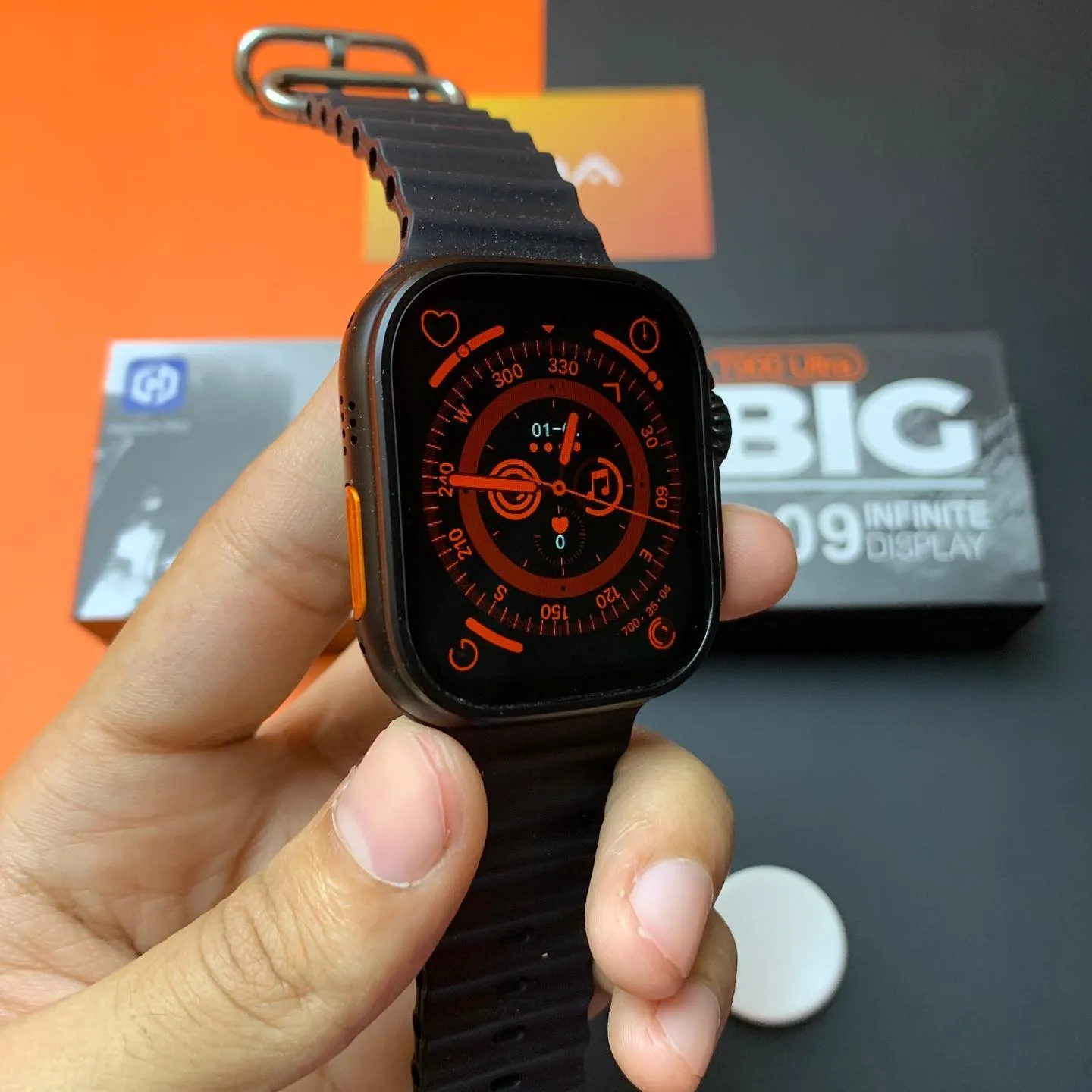 Smart watch T900  - Boja Crna